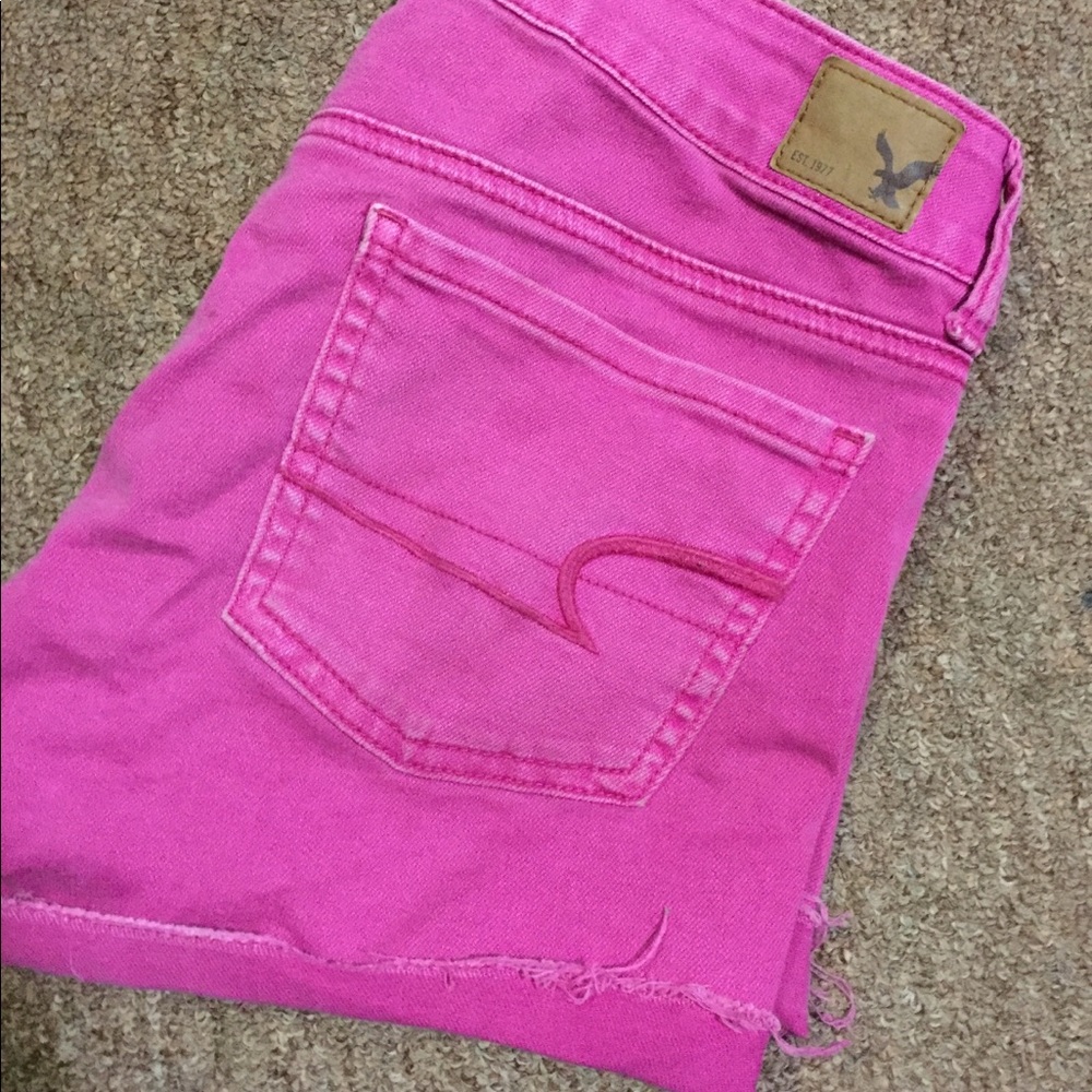 Pink American Eagle shorts
